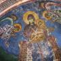 Пресвета Богородица со Архангелите, источна апсида, Курбиново