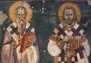 St Clement of Ohrid and St Constantine Cabasilas