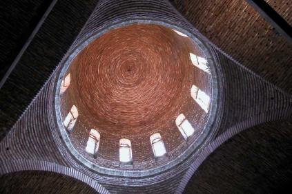 The central dome in the cathedral of St. Leontius